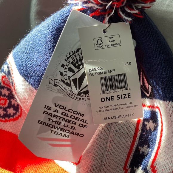 USA Ski and snowboard team Volcom beanie - Picture 3 of 4